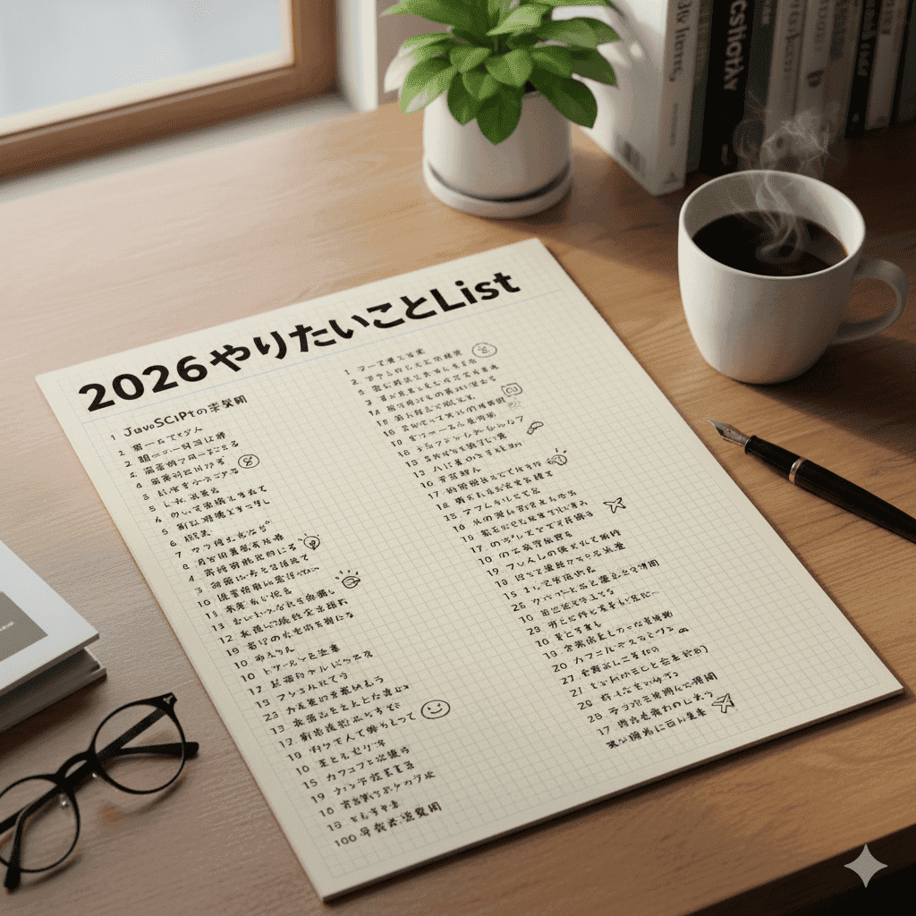 2026やりたいことList